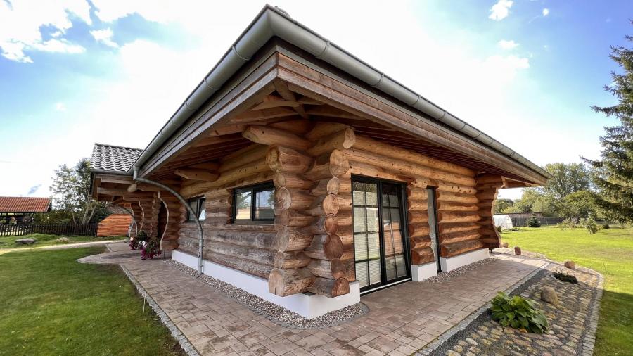 +++ RESERVIERT +++ Kanadisches Vollblockbohlenhaus - hier aufrufbar