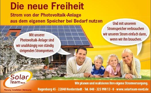 SolarTeam Nord in Ihre Region