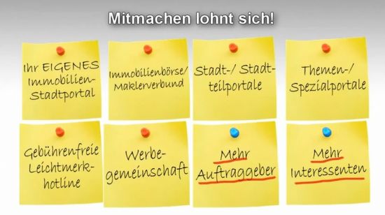 Vorteile IMMOFUX ® Stadtpartner Vorteile IMMOFUX ® Stadtpartner