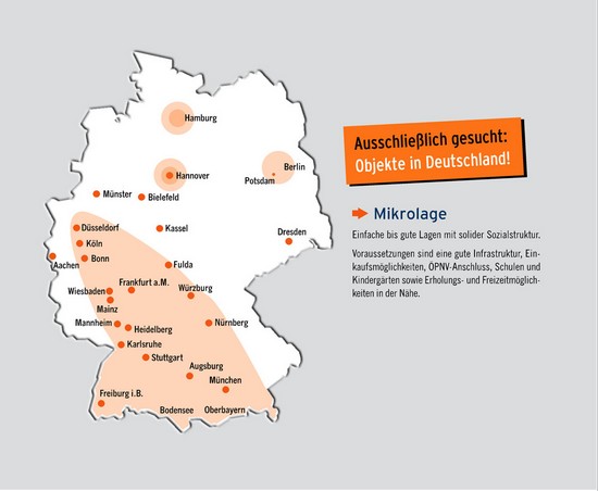 Immobiliengesuch Deutschland