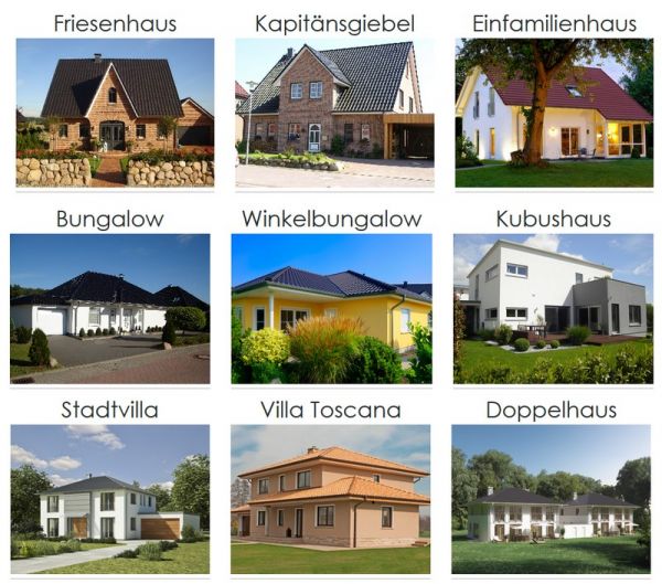Neubau von Häusern in und um Ratzeburg