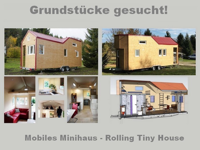 Grundstücke / Stellplätze für mobile Minihäuser gesucht