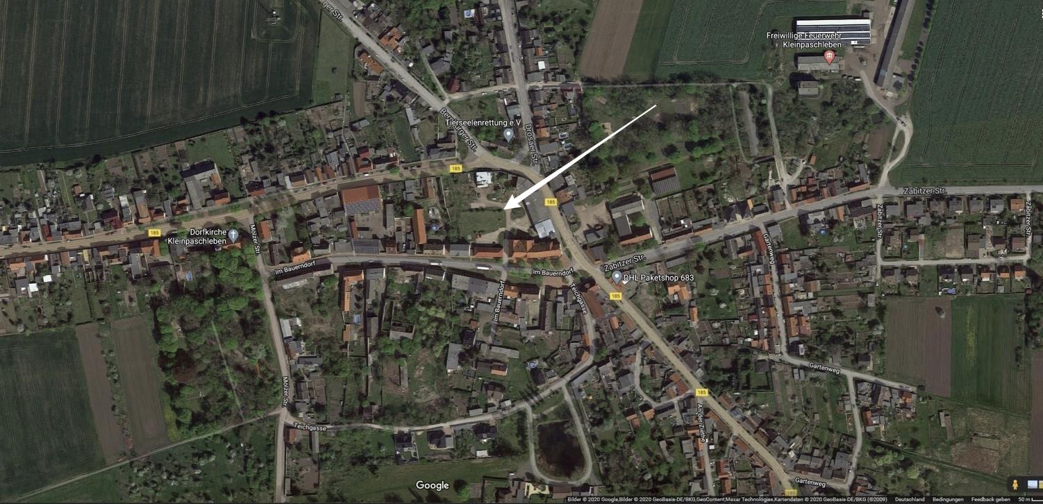 Dreiseitenhof, ehemaliger Gutshof zw.Bernburg u. Köthen 