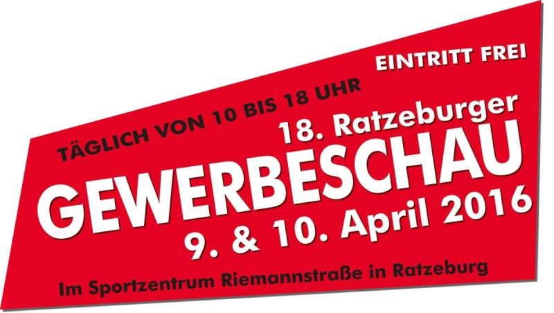 18. Ratzeburger Gewerbeschau am 9. & 10. April 2016