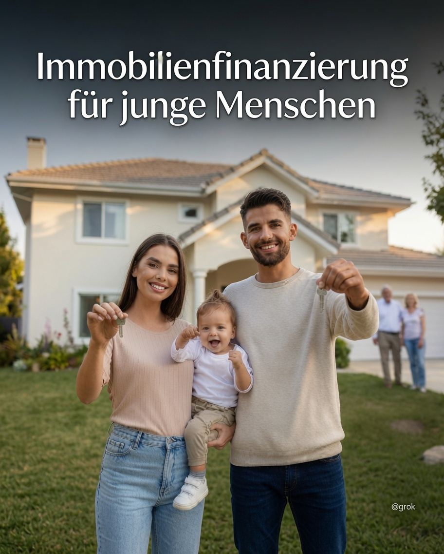 Immobilienfinanzierung - So gelingt jungen Menschen der Weg ins Eigenheim heute