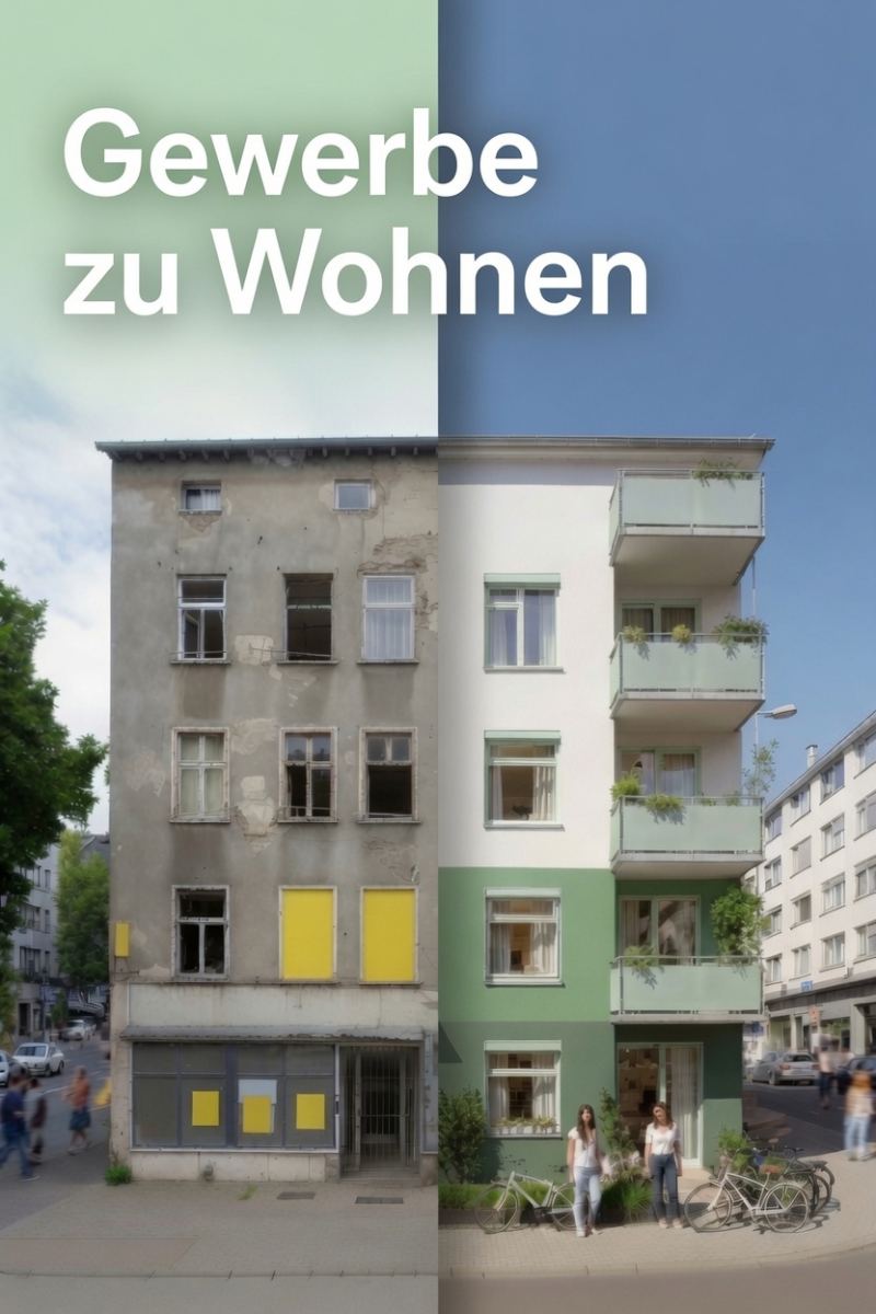 Förderprogramm Gewerbe zu Wohnen startet am 1. Juli 2026