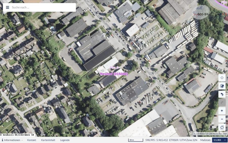 Gewerbekomplex 10.880 ² Grdst. u. 1880 m² Warmhalle