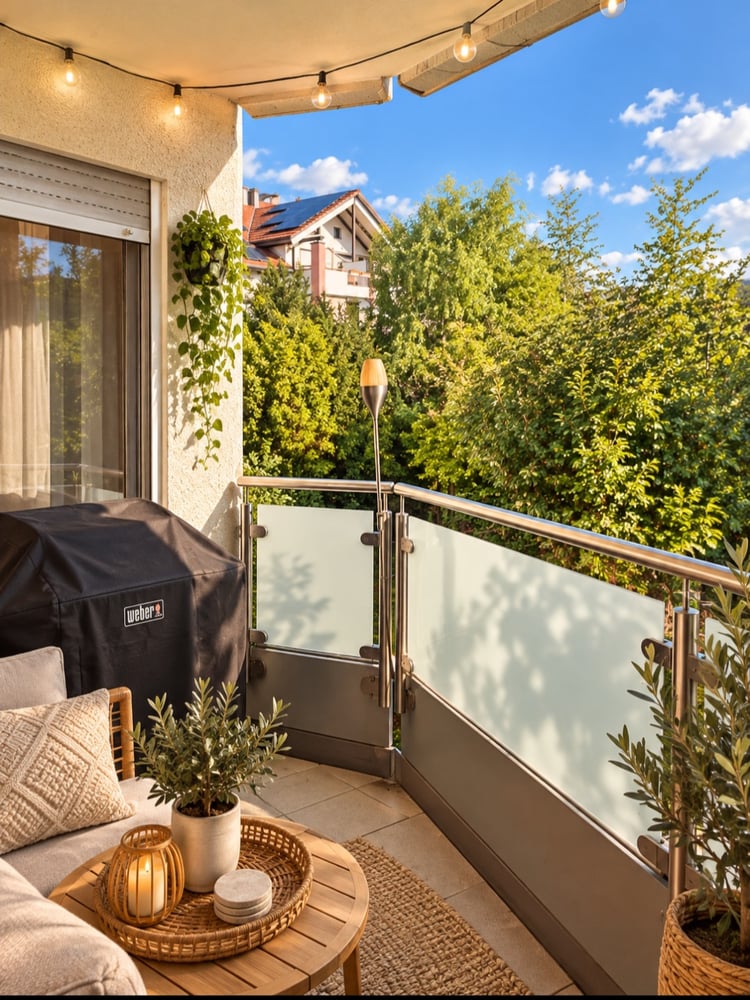 Wohnen mit Weitblick - gepflegte 3,5 Zimmer - Wohnung mit Balkon in Gärtringen
