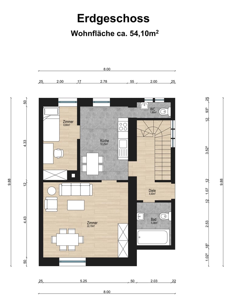 AK-99-Grundriss (EG)