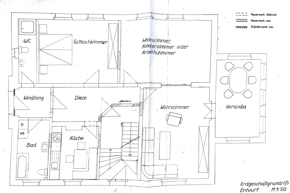Grundriss EG Entwurf