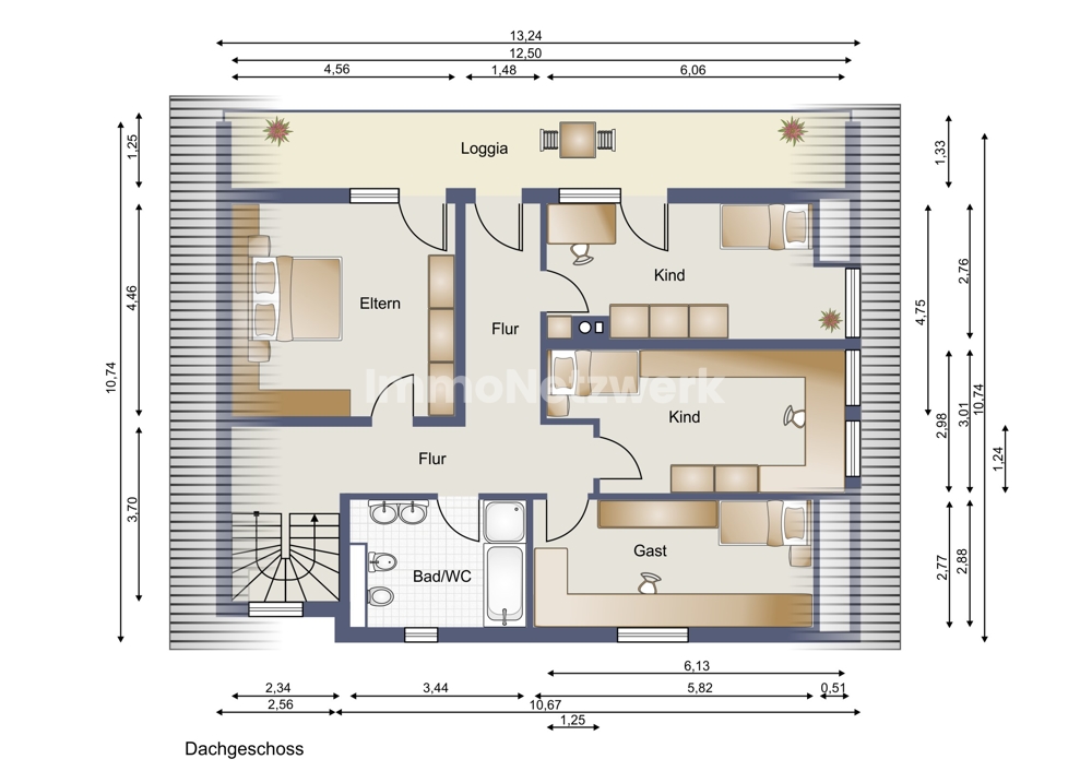 Bex-WuW-Grundriss (Dachgeschos