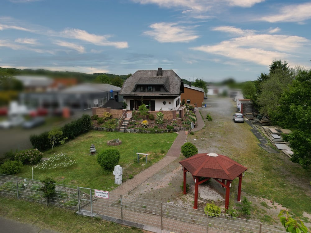 Außenansicht Wohnhaus