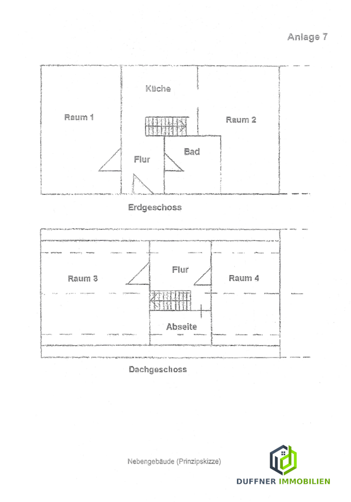 SE 3 Nebenhaus -  EG und DG 2E