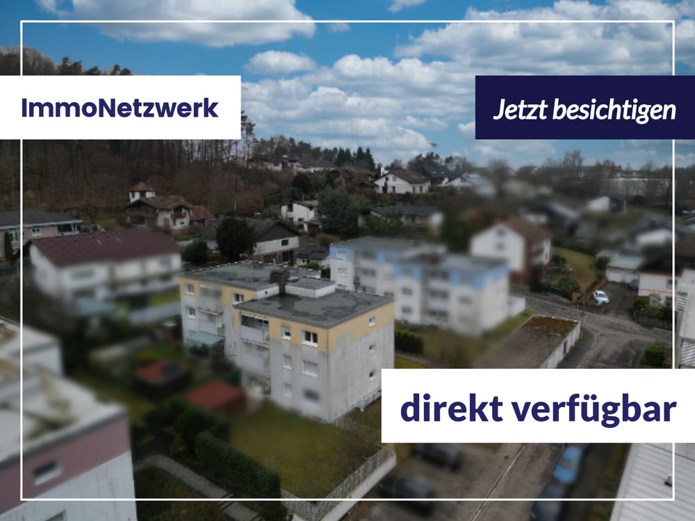Landstuhl-Atzel: Helle 3?ZKB mit Balkon, Stellplatz & Einbauküche – Sofort einziehen oder vermieten!
