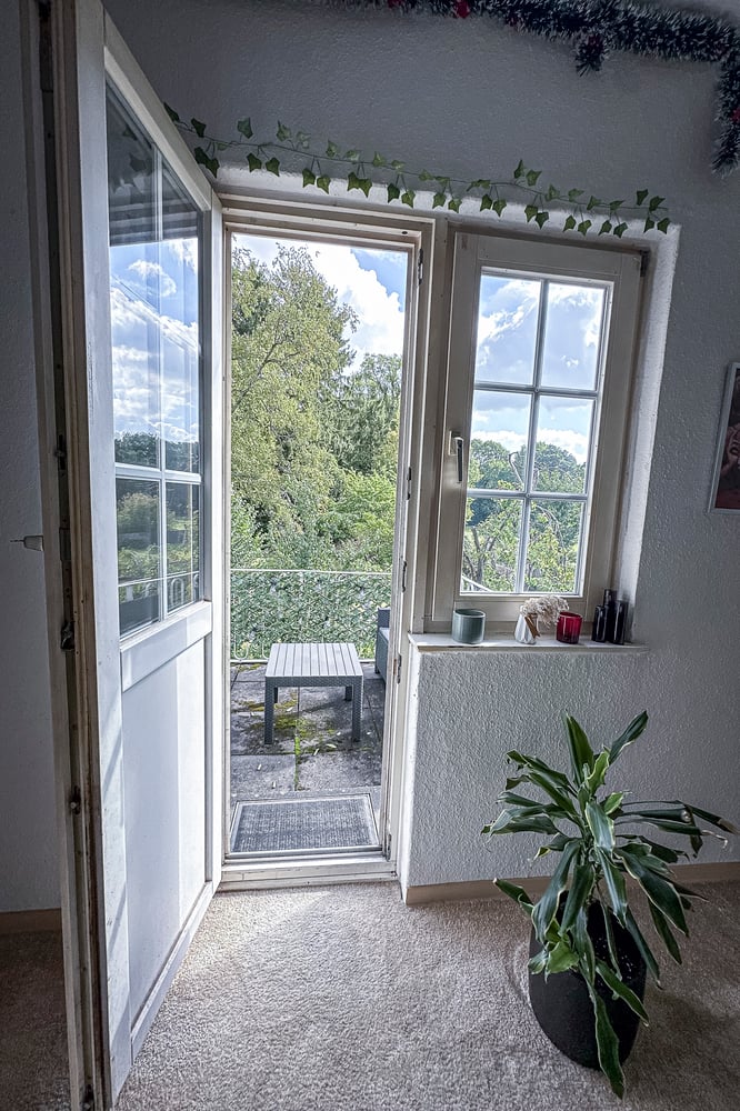 Schlafzimmer I mit Balkon