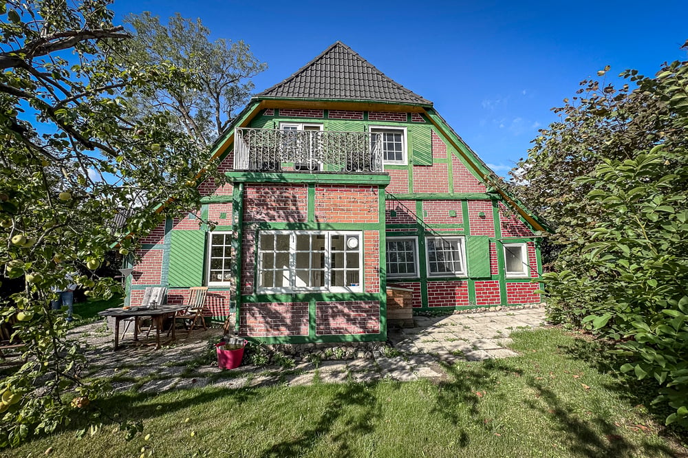 Rückfront Gartenseite