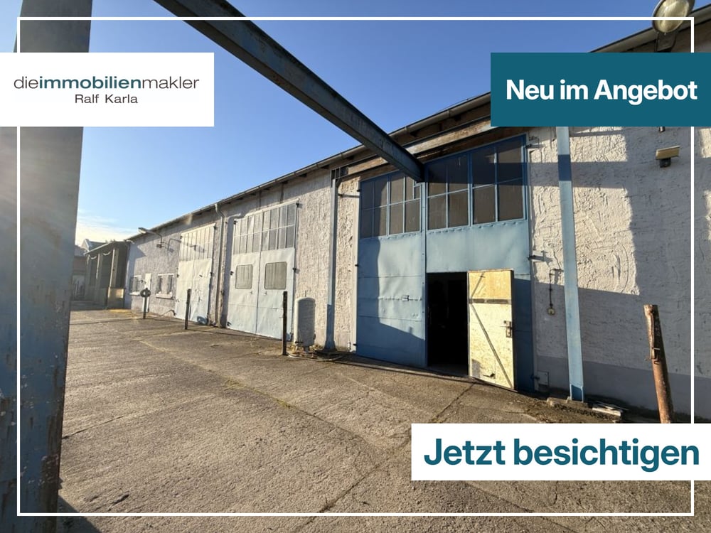 Vielseitig nutzbares Betriebsgelände mit Werkstätten und großzügigen Lagerflächen
