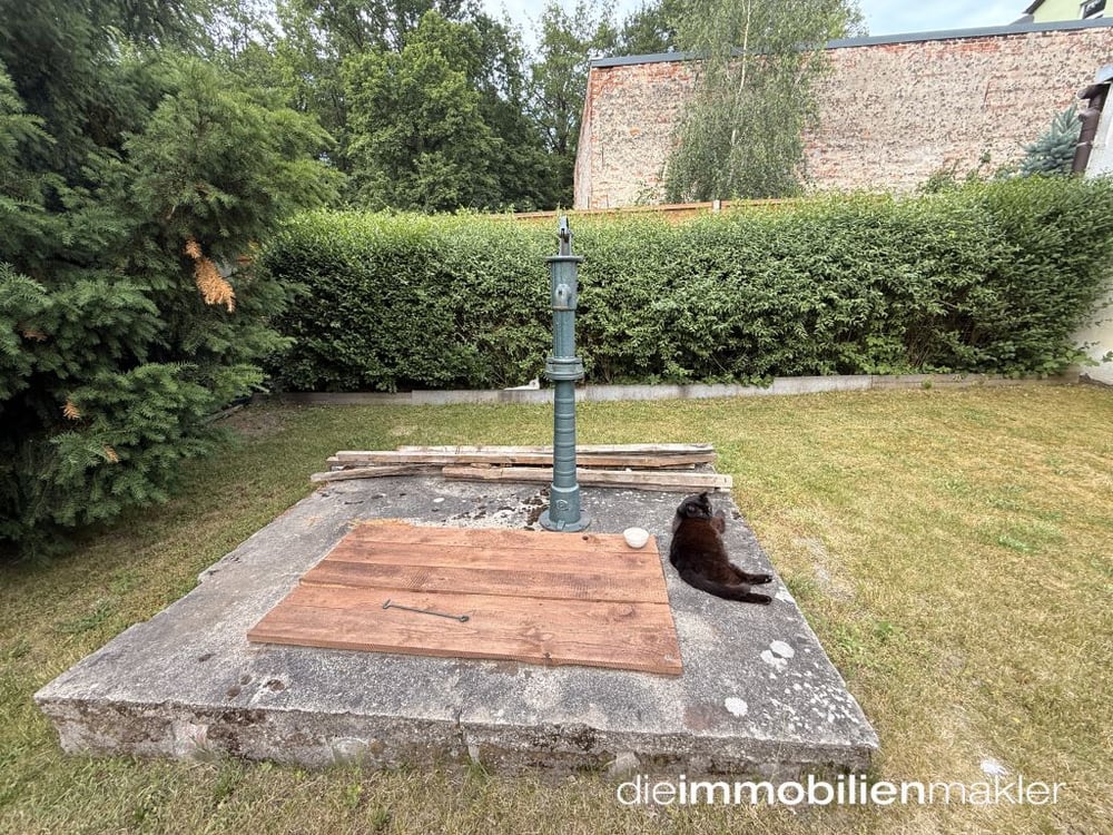 Sickergrube für Regenwasser
