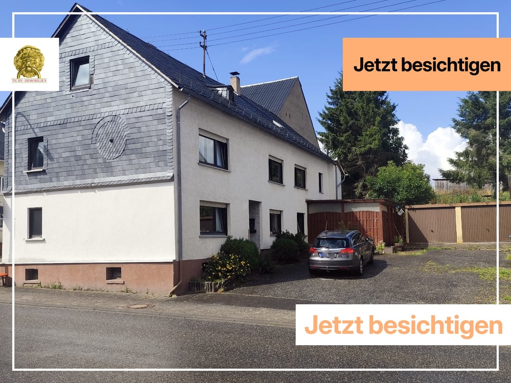 Bauernhaus in Holzbach/Simmern - perfekte Größe, viele Nutzungsmöglichkeiten, eigener Garten