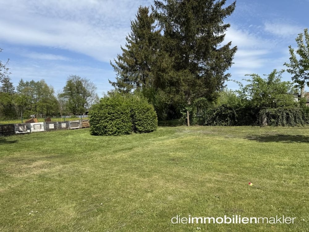 großer Garten