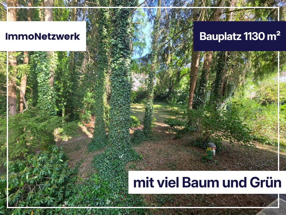 1.130 m² Baugrundstück in idyllischer Grünlage – perfekt für Naturfreunde
