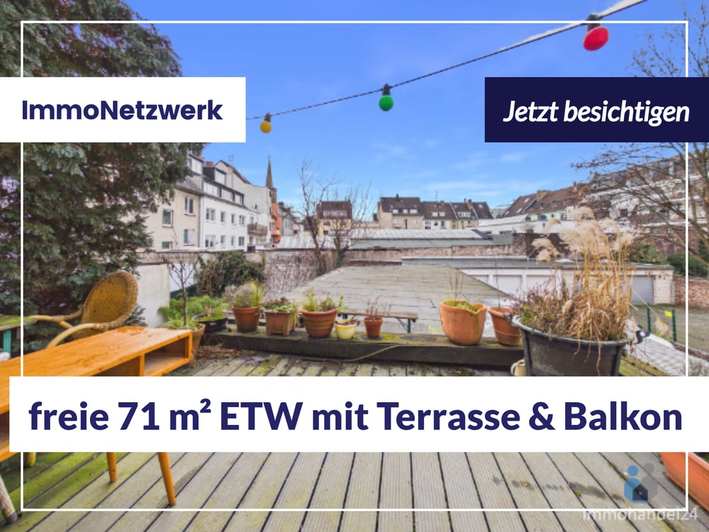 Courtagefrei***schicke 3 Zimmerwohnung & Balkon in sehr zentraler Innenstadtlage***NEU