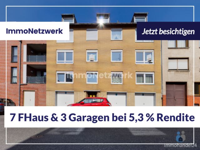 TOPRENDITE***Anlageobjekt mit 7 Wohnungen & 3 Garagen***TOPANGEBOT