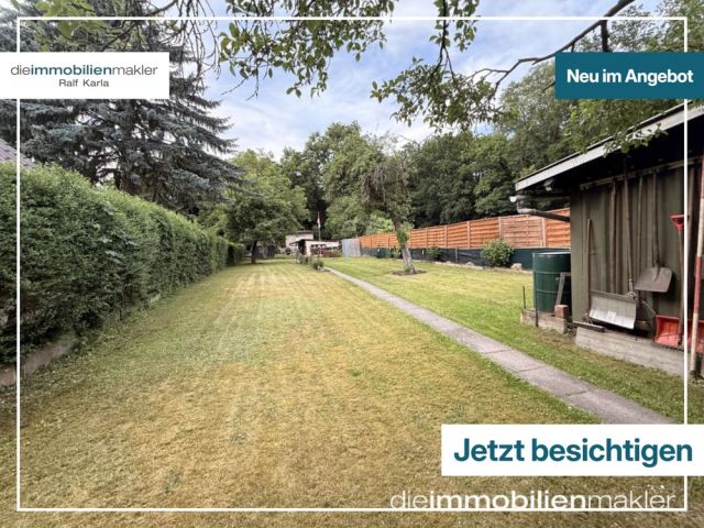 Baugrundstück mit Bungalow in zentraler Lage von Lübben zu verkaufen