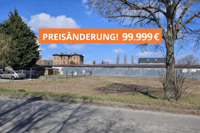 Zentrumsnahes Baugrundstück in Luckau mit Projektplanung für Mehrfamilienhaus