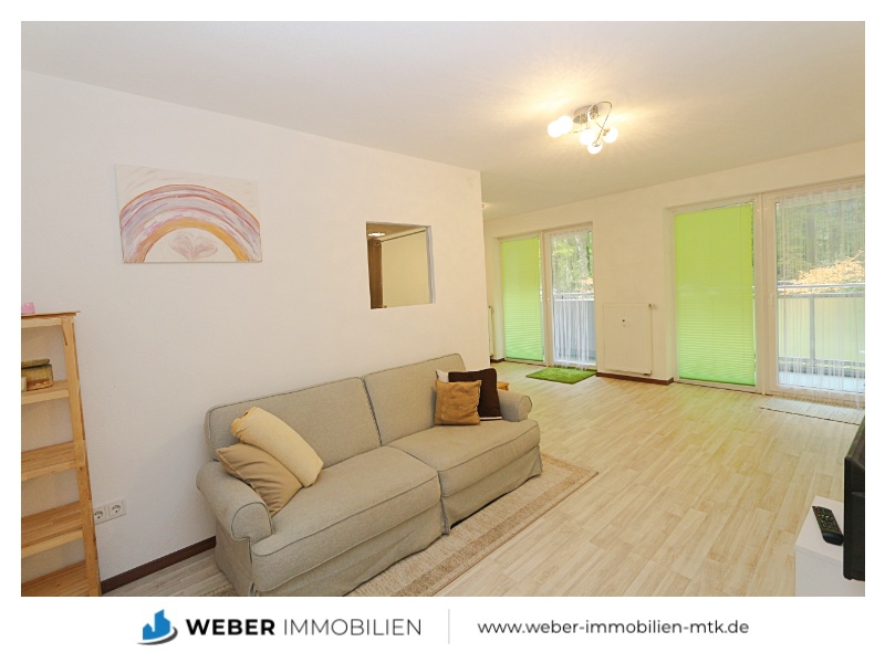 +++ AIRY and WELL-MAINTAINED APARTMENT in IMMEDIATE PROXIMITY to the FOREST +++