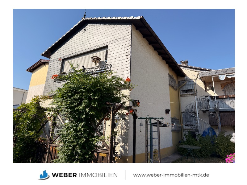 1-2 Generationenhaus mit SONNEN-Garten in RUHIGER Seitenstraße von WEILBACH
