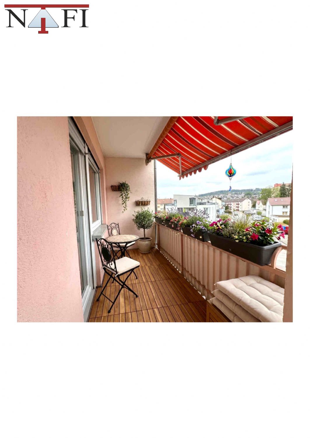 *** Mit zwei Balkonen und Garage - Lichtdurchflutete 3,5-Zimmer-Wohnung  ***