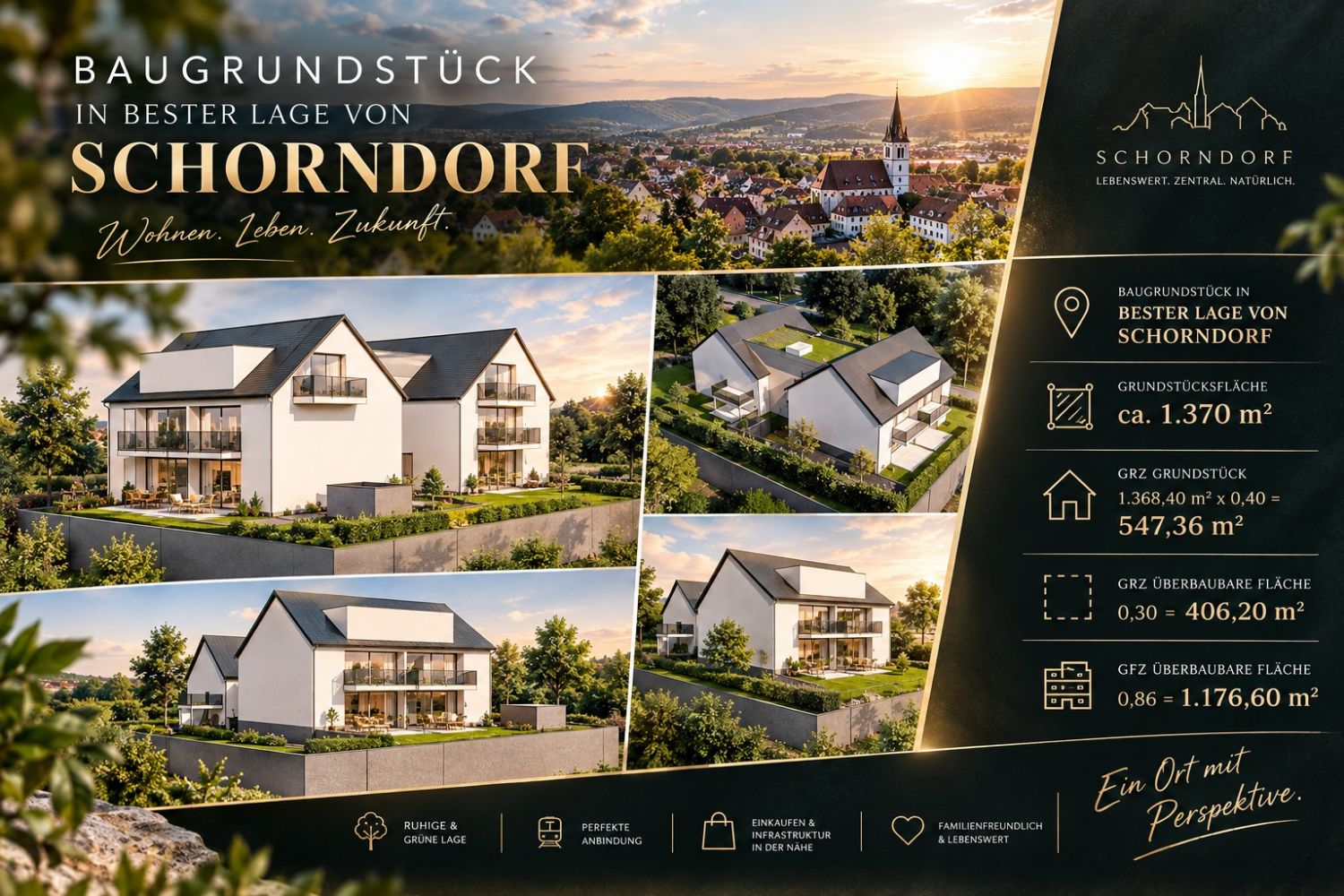 Beste LAGE...Exklusives Baugrundstück mit vielseitigem Entwicklungspotenzial in Schorndorf-Süd