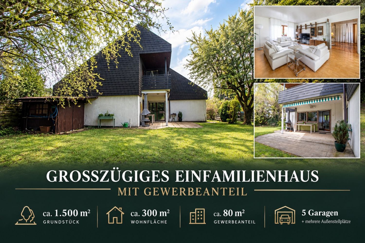 **Großzügiges Einfamilienhaus im Mischgebiet - wohnen mit Gewerbepotenzial**