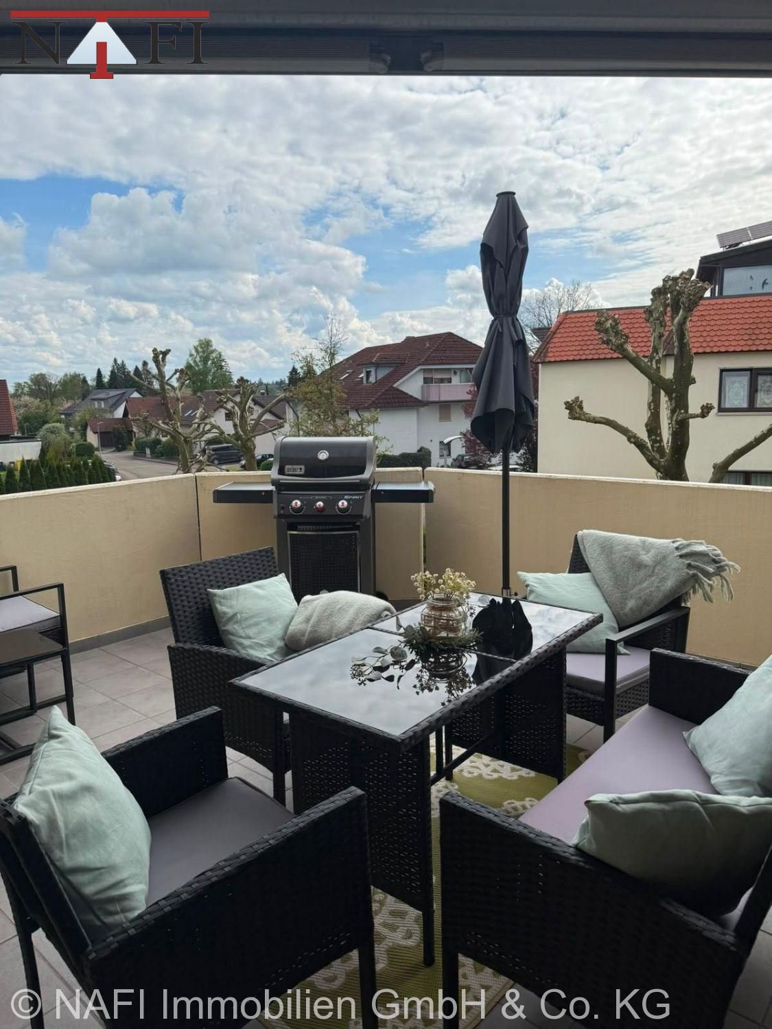 ***3,5-Zimmer-Etagenwohnung mit großem, sonnigen Balkon in ruhiger Wohnlage***