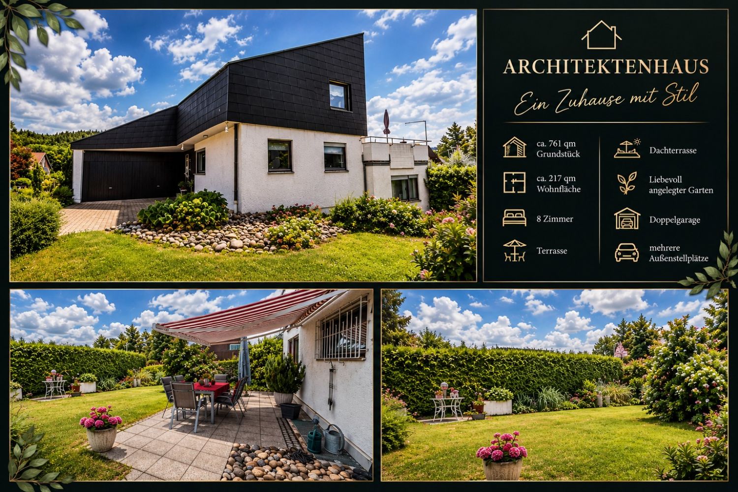 *** Mit besonderem Charakter - stilvolles Einfamilienhaus  ***