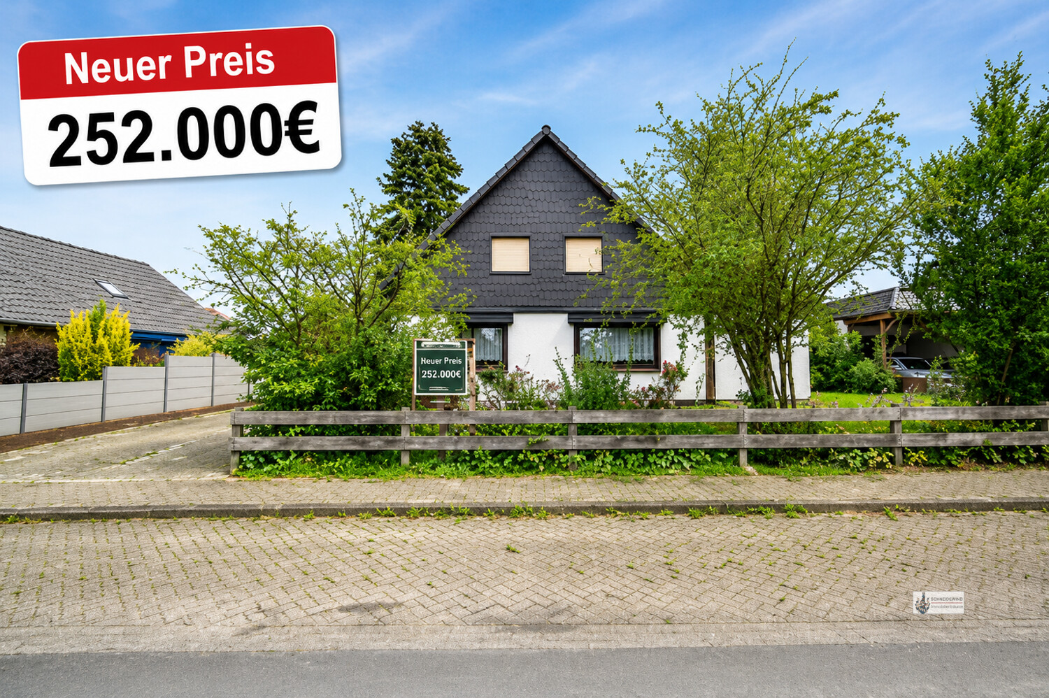 EFH für eine große Familie
mit handwerklichem Geschick
+Garagen+Wintergarten
+ausbaubares DG+Garten