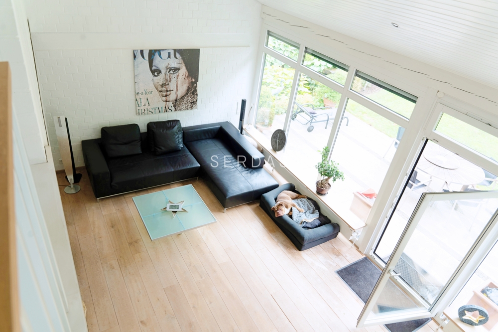 Architektenvilla in ruhiger Höhenlage mit Panoramablick und großem Grundstück
