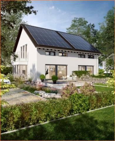 Das Familienhaus. Gemeinsam leben, getrennt wohnen. NUR GEMEINSAM BAUBAR !!! Preis je Hälfte !!!