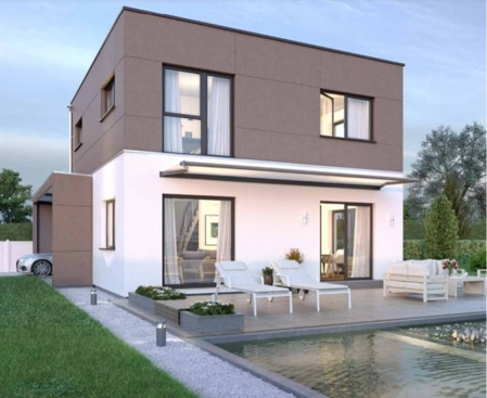 Seine Chancen zu erkennen ist wichtig, Sie zu nutzen ist essentiell.
Bauhausstil Neubau in Hanau.
