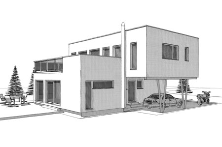 Ein Haus als Avantgarde mit eigenen Ideen für Facettenreichtum und Ihren eigenen Stil.
