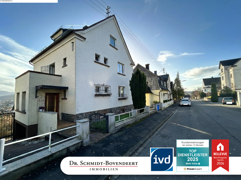 Gemütliches Einfamilienhaus in guter Lage von Betzdorf. Derzeit vermietet.