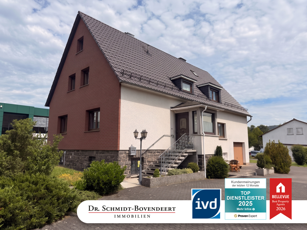 Solides und gepflegtes Einfamilienhaus mit Garten und Garage in Nistertal!