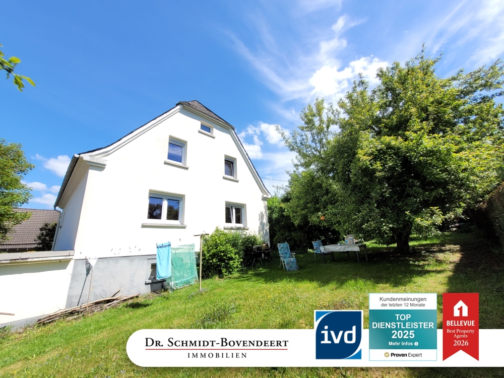 Liebevoll gestaltetes Einfamilienhaus mit wunderschönem Garten in ruhiger Lage von Enspel
