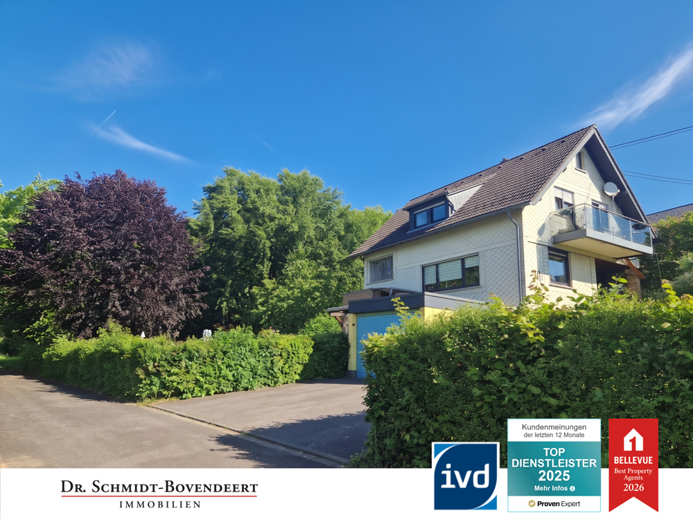 Direkte Waldrandlage - Einfamilienhaus mit großem Gartengrundstück in Stockum-Püschen!