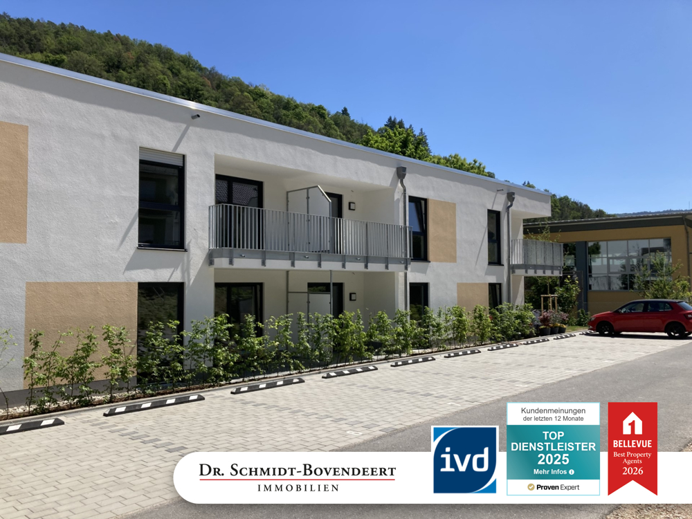 NEUBAU ERSTBEZUG!  Betreute Senioren-Eigentumswohnung in Lorch a. Rhein