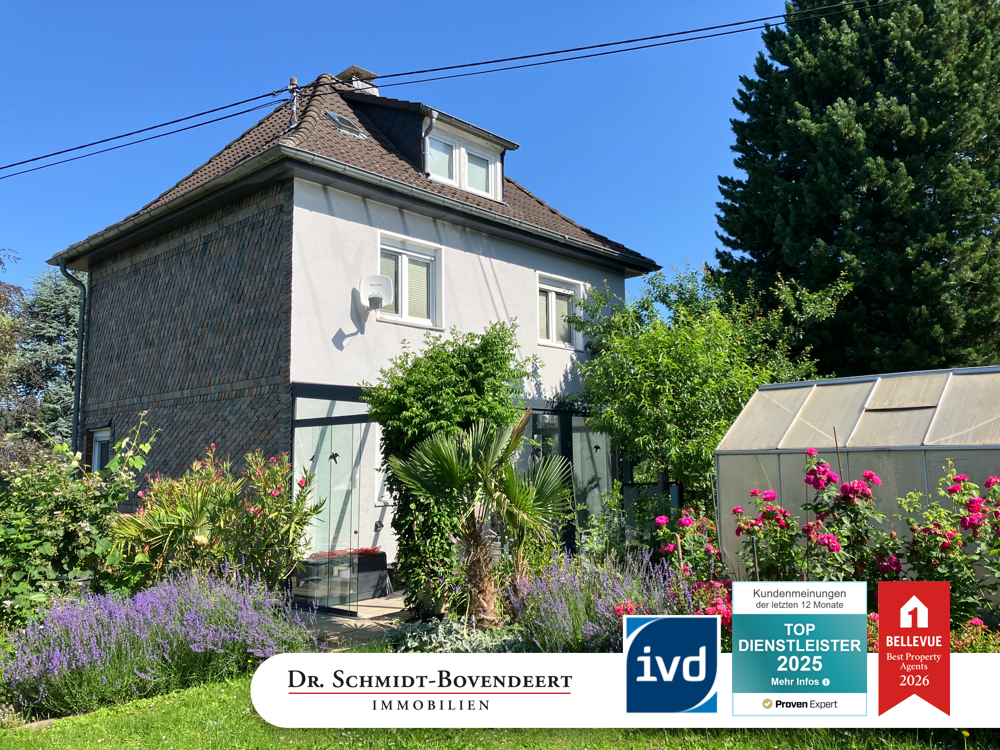 Statt Eigentumswohnung: Kleines Einfamilienhaus mit grüner Oase & Wintergarten Nähe Rennerod!