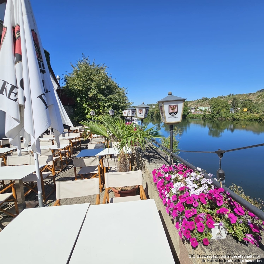 Hochwertiges Restaurant mit 170 m² Terrasse – starke Kapitalanlage mit ca. 7 % Bruttorendite in Benningen
