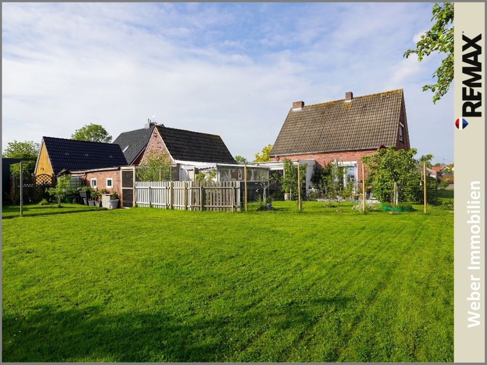 Sehr gepflegtes, modernisiertes Einfamilienhaus in ruhiger Lage von Jemgum mit großem Grundstück!