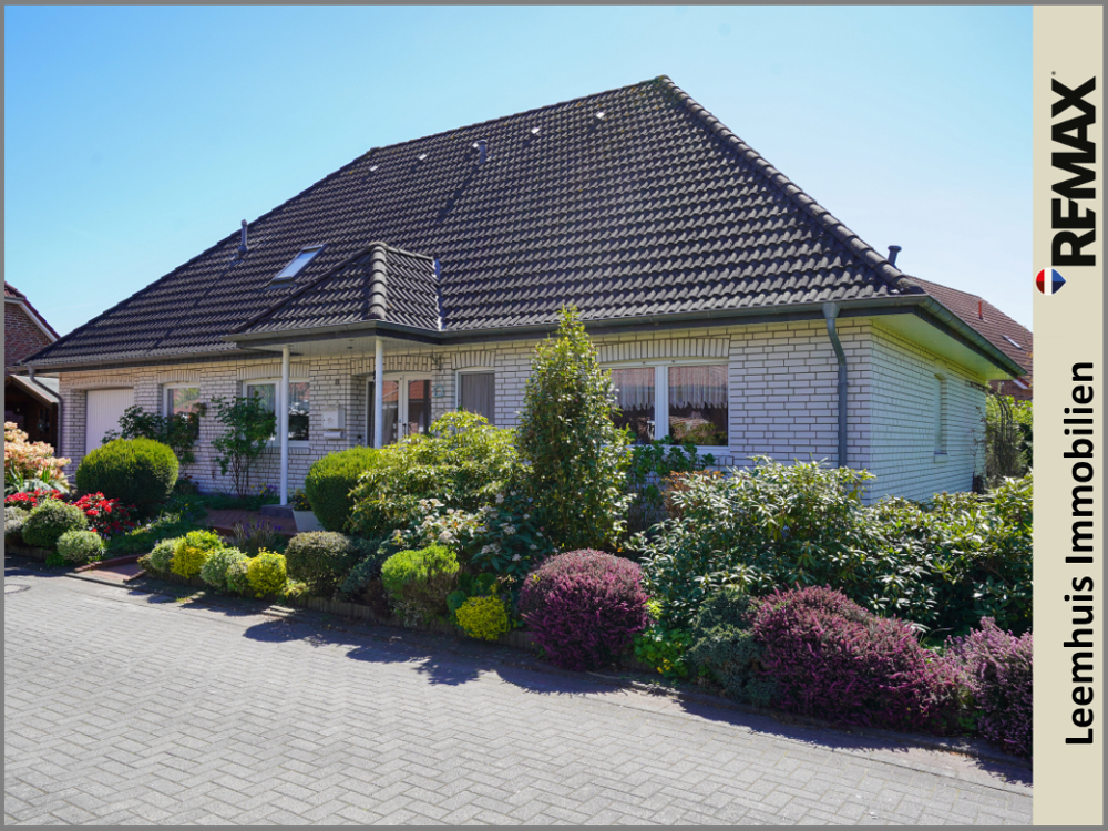 Gepflegtes Einfamilienhaus mit Südterrasse, moderner Küche & Ausbaureserve in top Lage von Weener!
